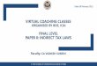 FINAL LEVEL PAPER 8: INDIRECT TAX LAWS