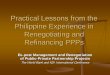 Practical Lessons from the Philippine Experience in 