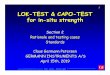1 LOK-TEST & CAPO-TEST for in-situ strength