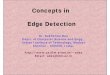 Concepts in Edge Detection