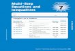 MMulti-Step ulti-Step FLORIDA EEquations and quations and 