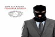 TIPS TO AVOID FRAUD & SCAMS - scb.gov.bs