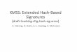 XMSS: Extended Hash-Based Signatures