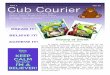 Issue 3 Year 35 MARCH 2016 Cub Courier
