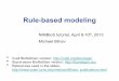 Blinov NIMBioS RuleBasedModeling - Virtual Cell