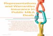 Representations and Warranties Insurance in Public M&A Deals