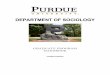 DEPARTMENT OF SOCIOLOGY - Purdue University