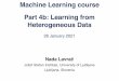 Part 4b: Learning from Heterogeneous Data