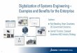 Digitalization of Systems Engineering Examples and 