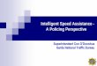 Intelligent Speed Assistance - A Policing Perspective