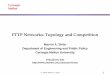 FTTP Networks: Topology and Competition