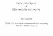 Basic principles of GSM mobile networks