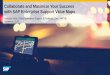 Collaborate and Maximize Your Success with SAP Enterprise 