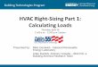 HVAC Right-Sizing Part 1: Calculating Loads