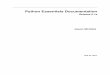 Python Essentials Documentation - Read the Docs