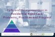 Falls and their prevention in Residential Aged Care 