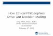 How Ethical Philosophies Drive Our Decision Making