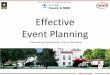 Effective Event Planning - Army MWR