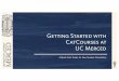 Getting Started with CatCoursesat UC Merced