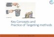 Key Concepts and Practice of Targeting methods