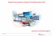 Texas Instruments Smart Grid Business Unit