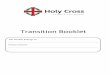 Transition Booklet - holycross.lancs.sch.uk