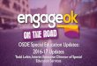 OSDE Special Education Updates: 2016-17 Updates
