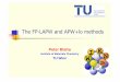 The FP-LAPW and APW+lo methods - Max Planck Society