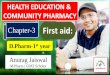 Chapter-3 First aid - KCL PHARMACY