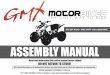 ASSEMBLY MANUAL - Go Easy Online