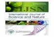 International Journal of Science and Nature-(I JSN)