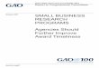 GAO-22-104677, SMALL BUSINESS RESEARCH PROGRAMS: …