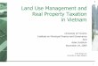 Trinh Hong Land Use Management and Property Taxation in 