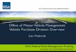 Office of Motor Vehicle Management Vehicle Purchase 