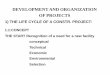 CHAPTER 2 DEVELOPMENT AND ORGANIZATION OF PROJECTS