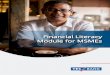 Financial Literacy Module for MSMEs - Yes Bank