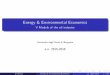 Energy & Environmental Economics