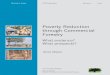 Poverty Reduction through Commercial Forestry