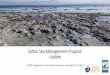 Salton Sea Management Program Update