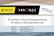 3D models in retail at pervasive scale 3D Commerce: The 