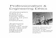 Professionalism & Ethics - University of Toledo