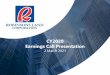 CY2020 Earnings Call Presentation