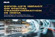 COVID-19’S IMPACT ON DIGITAL TRANSFORMATION IN INDIA