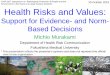 on “Radiological Health Risks and Values