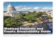 Madison Festivals and Events Accessibility Guide