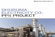 Dhuruma ElEctricity co: PP11 ProjEct