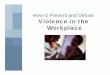 Workplace Violence Prevention - Employees - 2014 (4).ppt