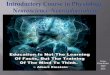 Introductory course in Normal Physiology The Anatomy of 
