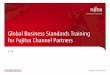 Global Business Standards Training for Fujitsu Channel 