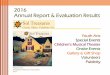 2016 Annual Report & Evaluation Results